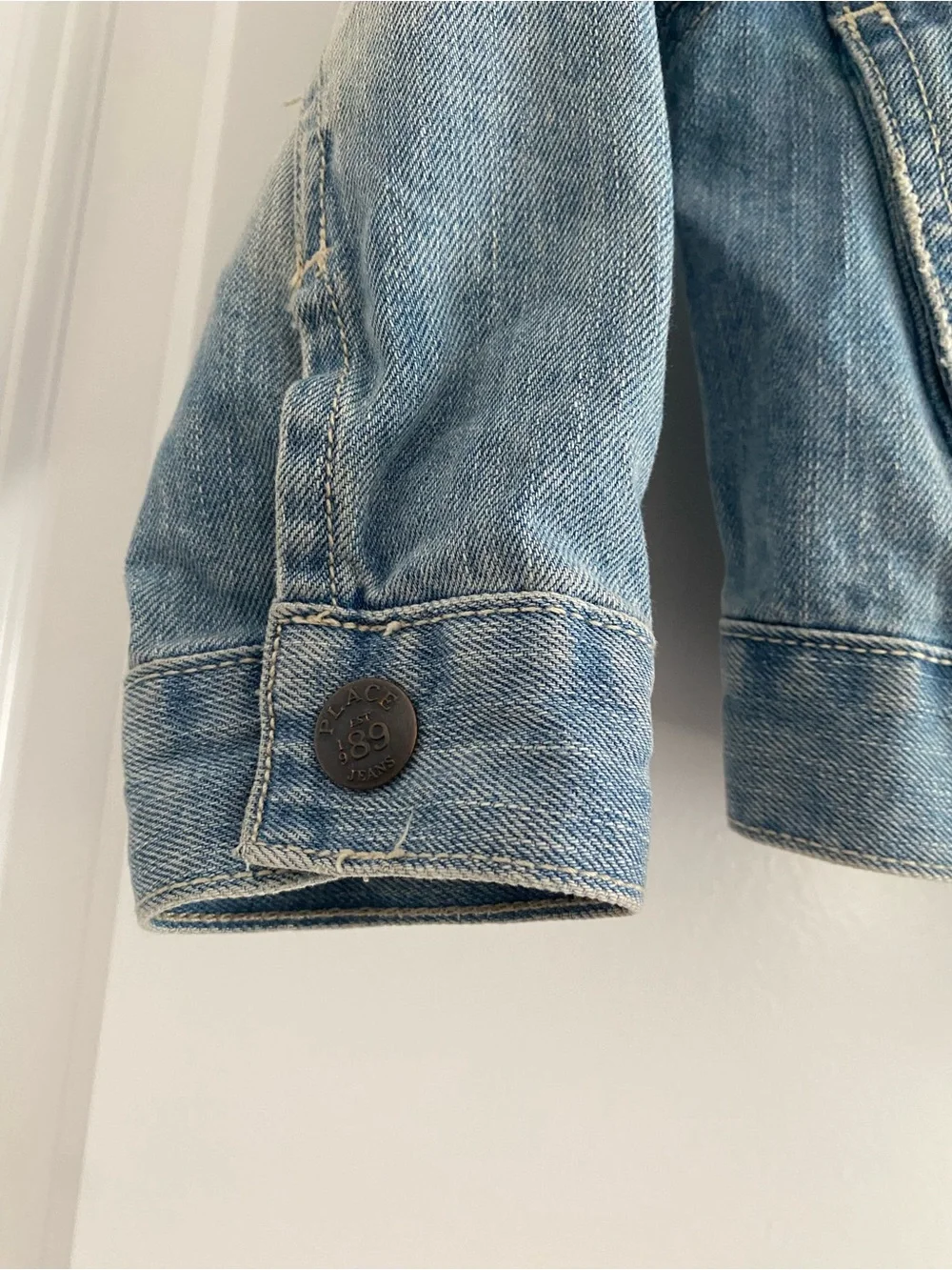 Children’s place Light Blue Kids' Denim Jacket - Classic Button Front